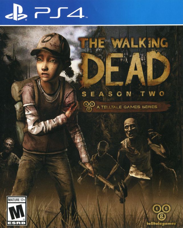 The Walking Dead: Season Two box art for Playstation 4